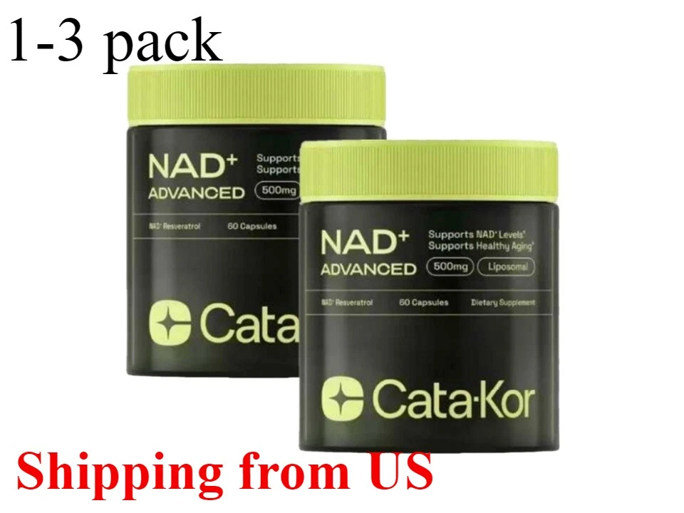 NAD+ ADVANCED 500mg Supplement for Anti-Aging, Energy,Focus Hot US