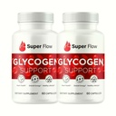 2-Pack Super Flow Glyco Optimizer, SuperFlow Glycogen Support - 120 Capsules