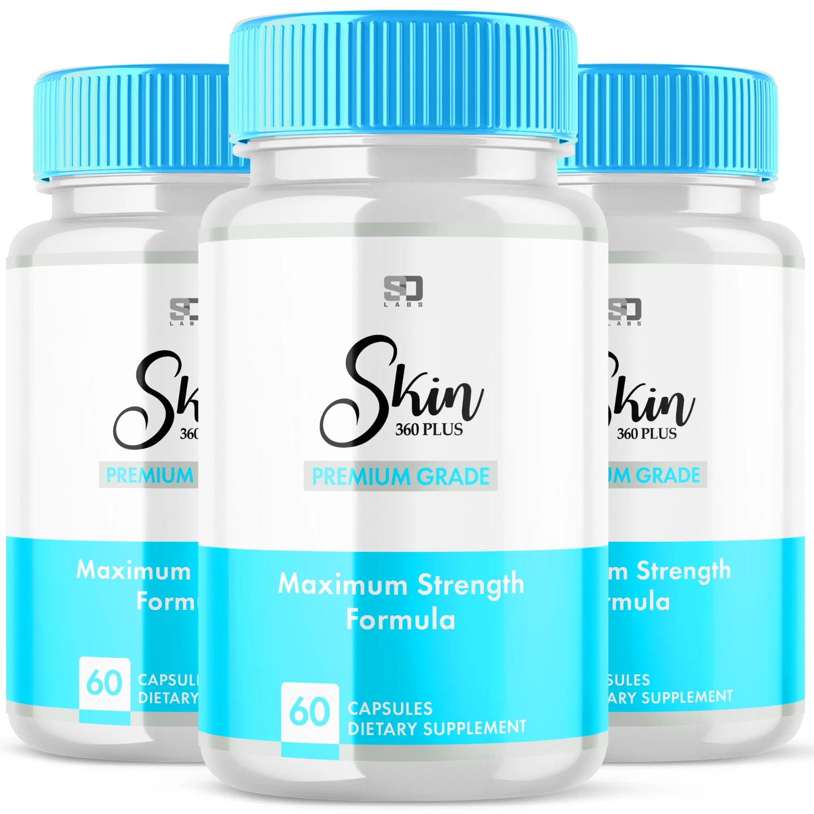 Skin 360 Plus - Skincare Pills for Glowing Skin and Pigmentation (3 Pack)