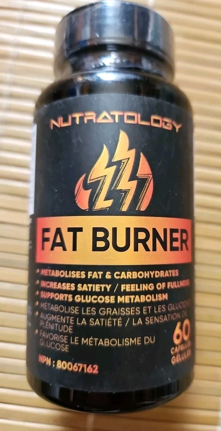 NUTRATOLOGY FAT BURNER 60 CAPSULES HELP TRIM YOUR WEIGHT