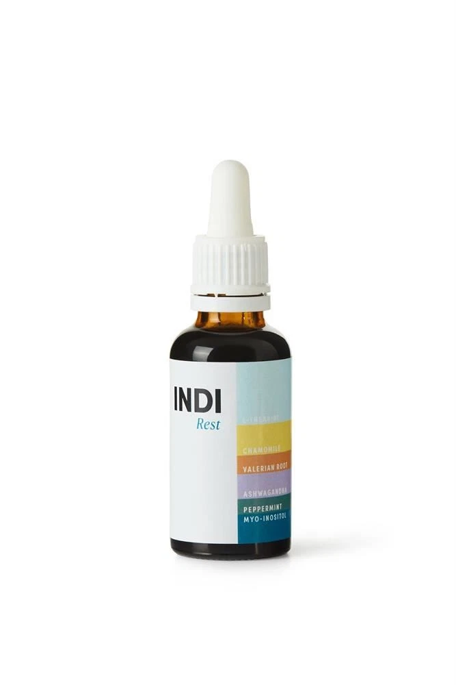 INDI Rest Natural Sleep Remedy Herbal 100% plant 30ml