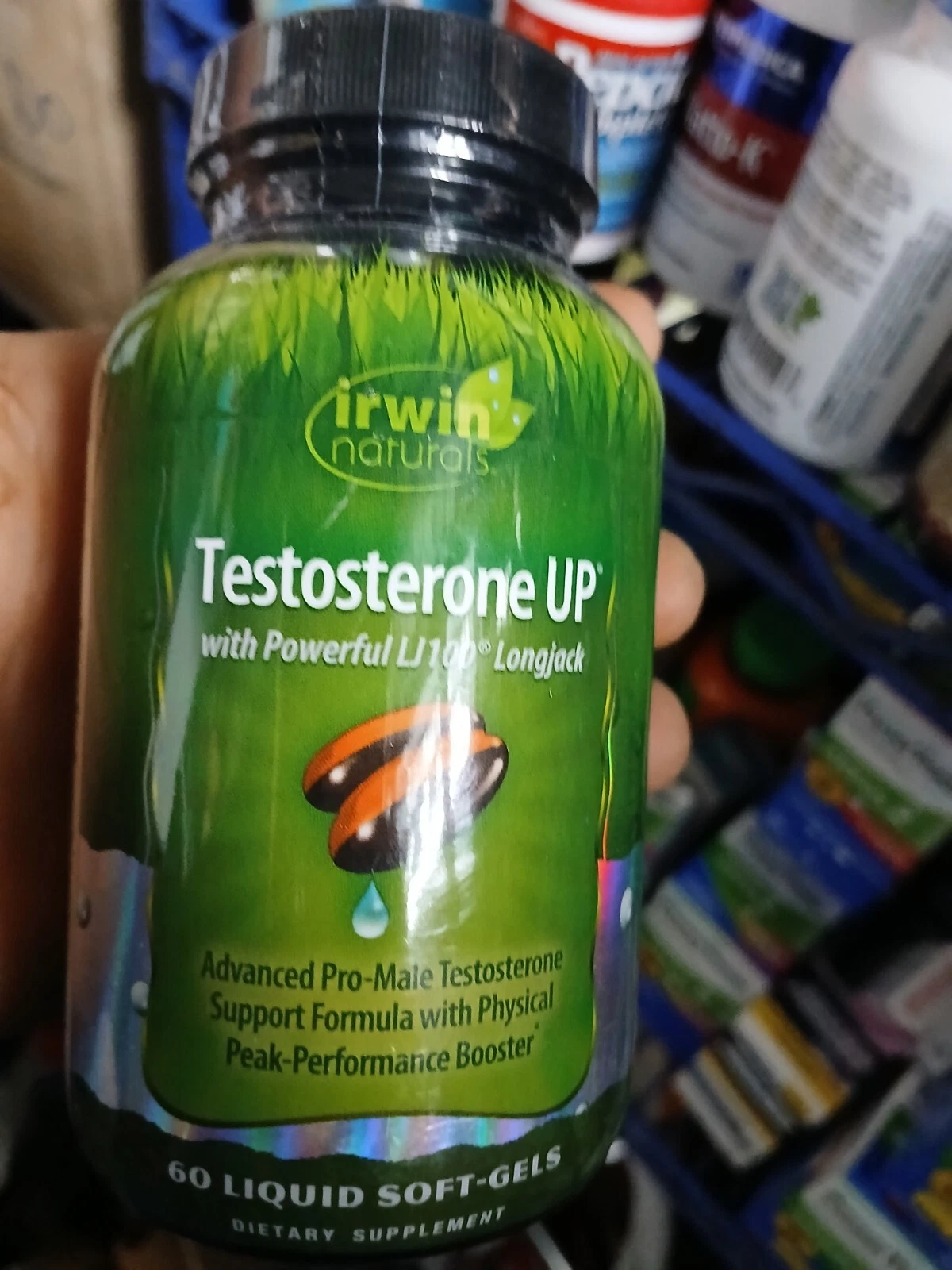 Irwin Naturals Testosterone Up 60 Softgels