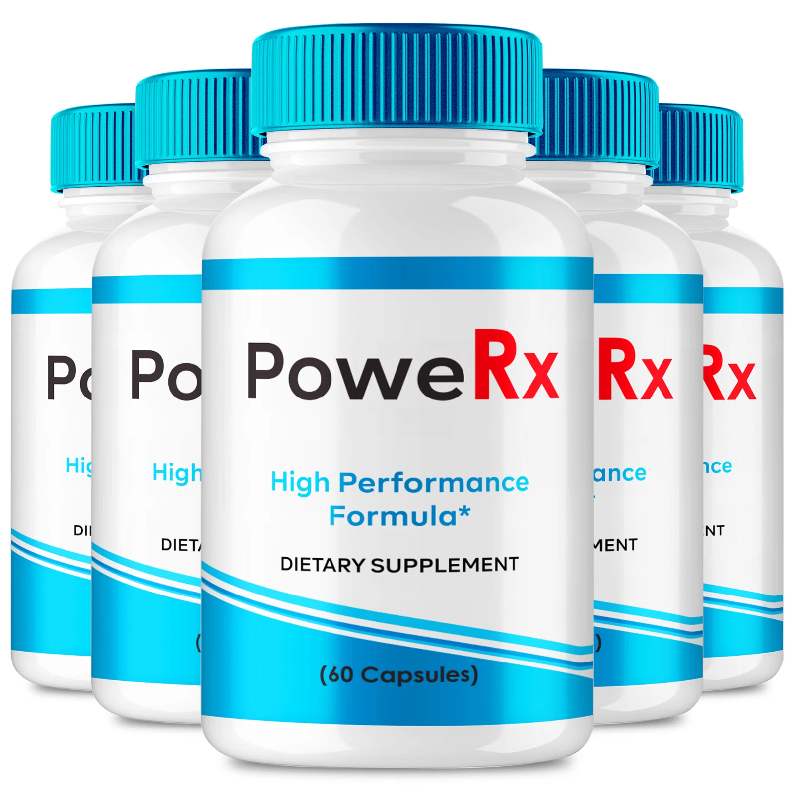 (5 Pack) PoweRx Advanced Male Health Pills to Improve Stamina and Endurance