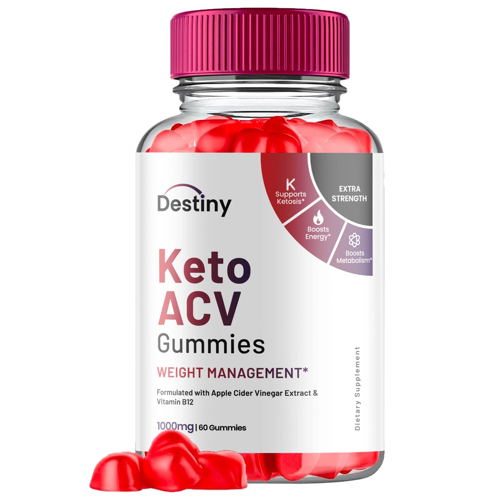 Destiny Keto Gummies - Destiny ACV Keto Gummys For Weight Loss OFFICIAL - 1 Pack