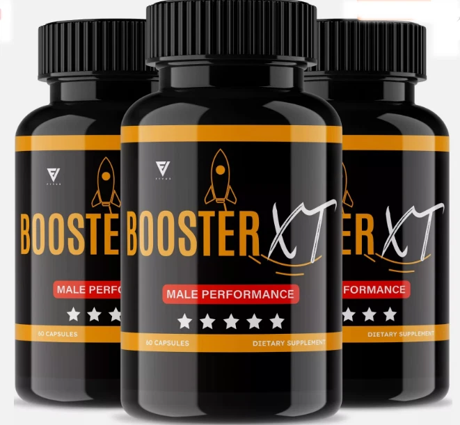 2 Pack Booster XT Male Capsules to Boost T-Levels for Enhanced Intimate Drive