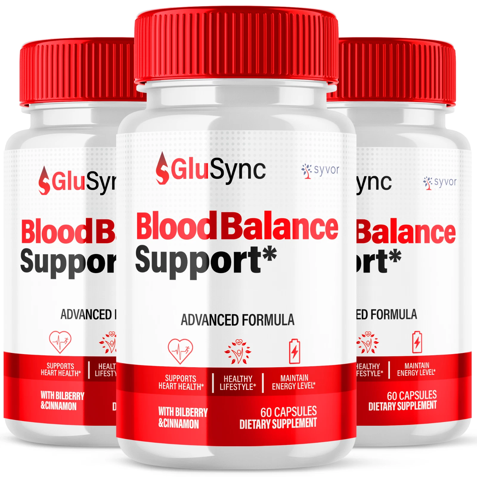GluSync Blood Balance Glycogen Support Advanced Glyco Optimizer, 180 Capsules