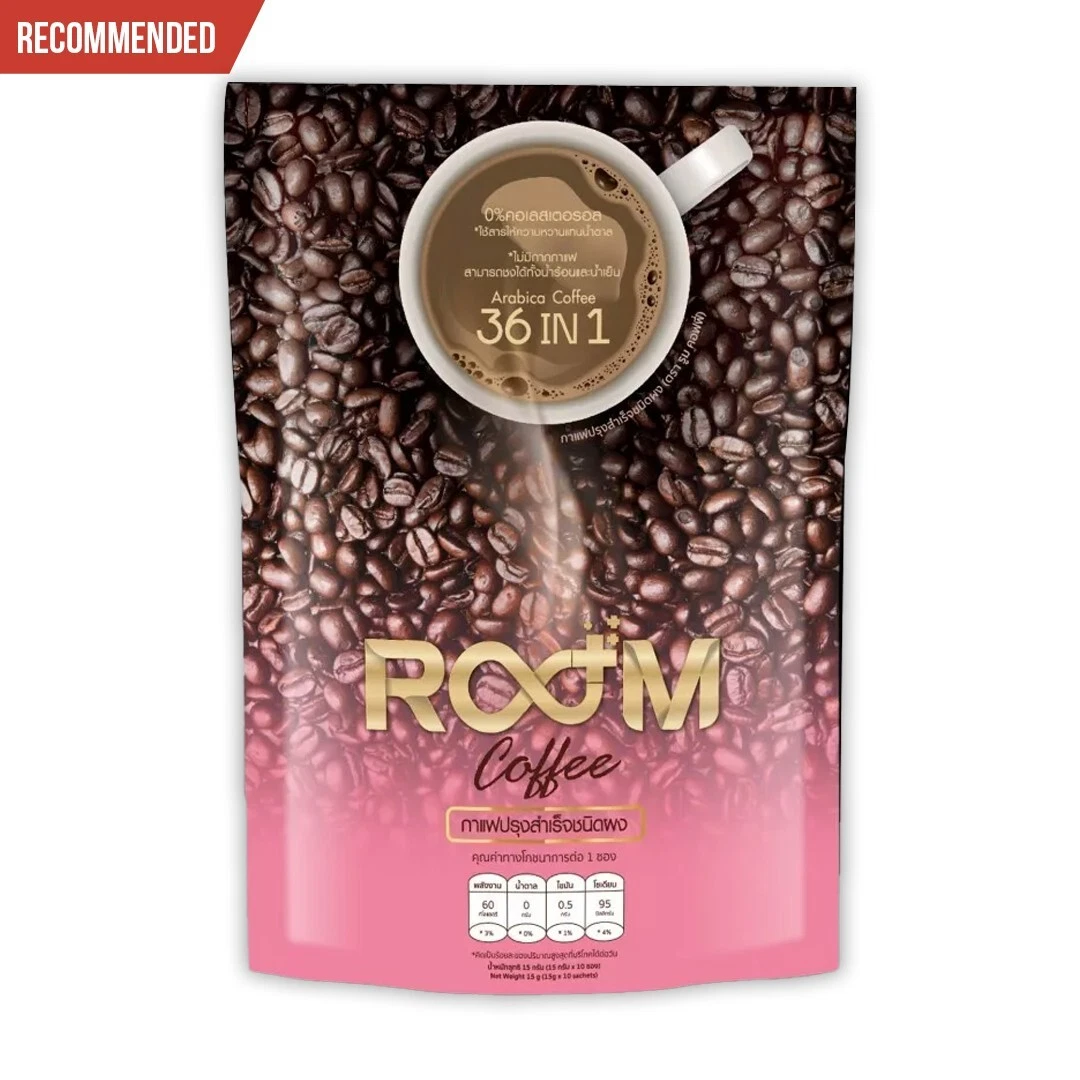 10 sachet Room Coffee Instant 36in1 Mix Arabica Slim Fit Weight Control Collagen