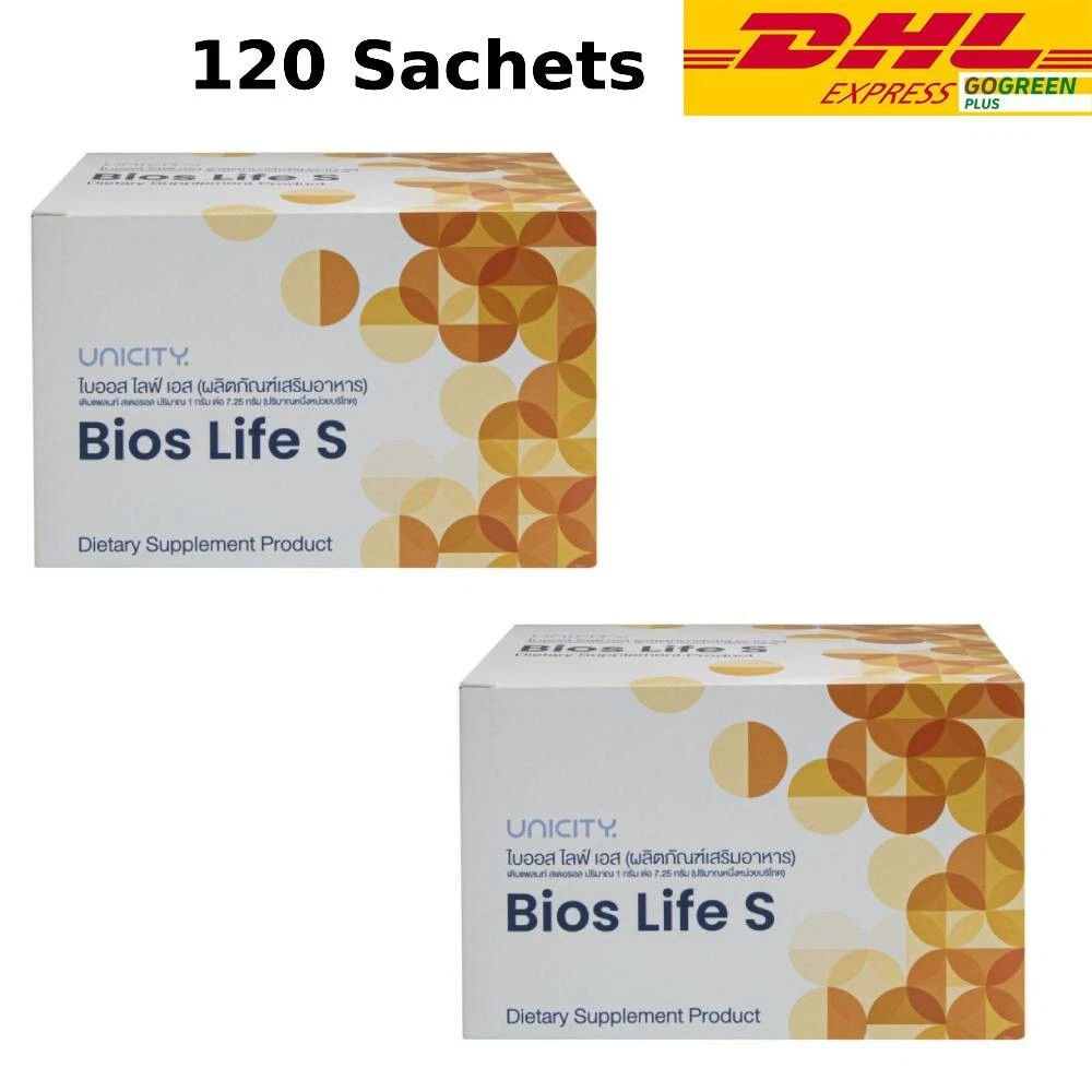 Unicity Bios Life S Slim Weight Manage Dietary Supplement Natural100% 2 Boxes