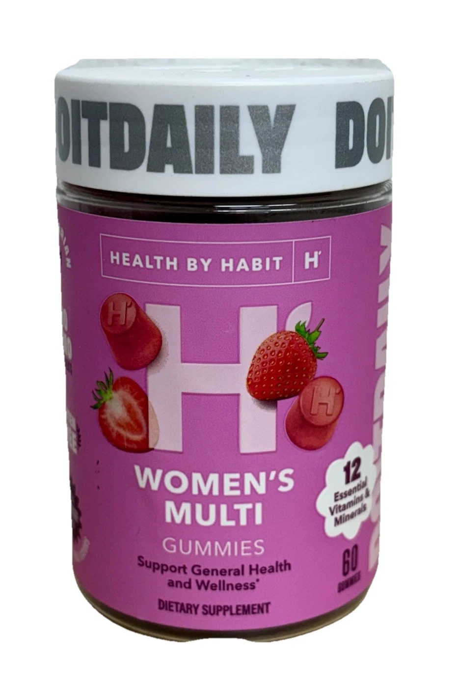 Health By Habit Women’s Multi Gummies Supplement - 60 Gummies
