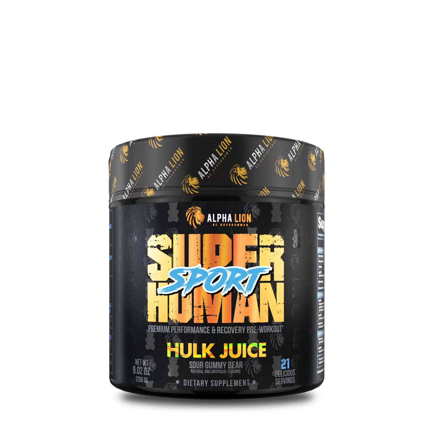 Alpha Lion Superhuman SPORT Premium Pre-Workout Powder 21 Servings 2 Flavors New