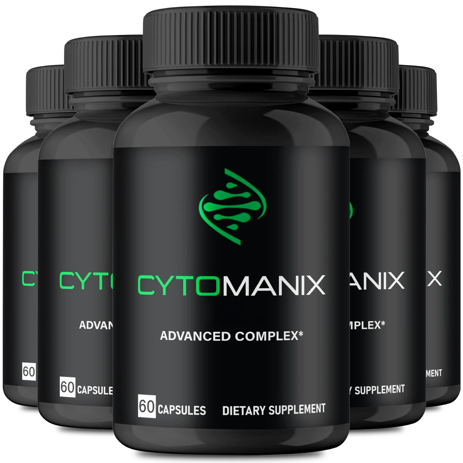 (5 Pack) Cytomanix for Men Capsules, Cyto Manix Men Dietary Supplement Pills