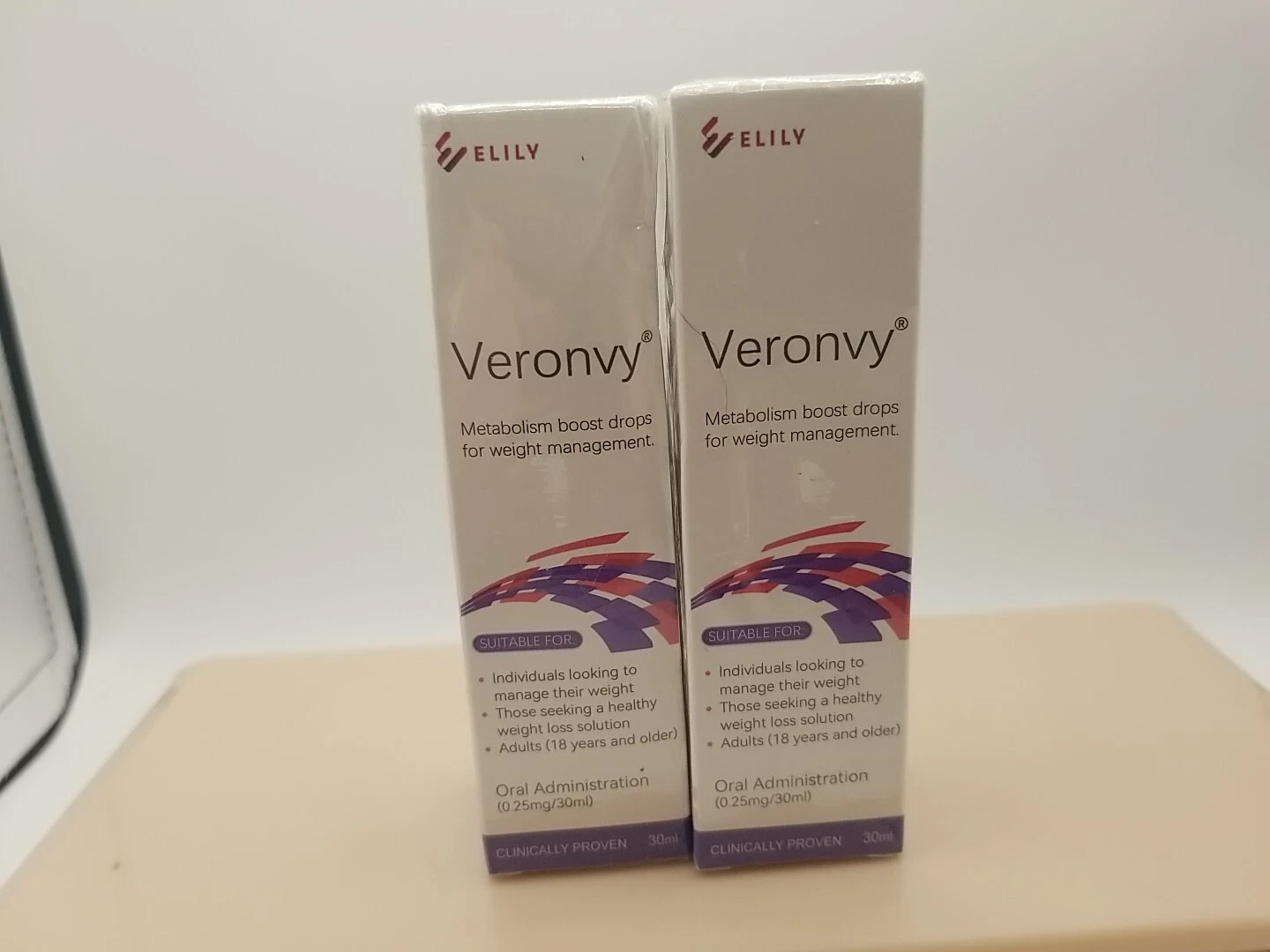 Veronvy - Metabolism Boost Drops For Weight Management - 2 PACK - 1 fl oz each