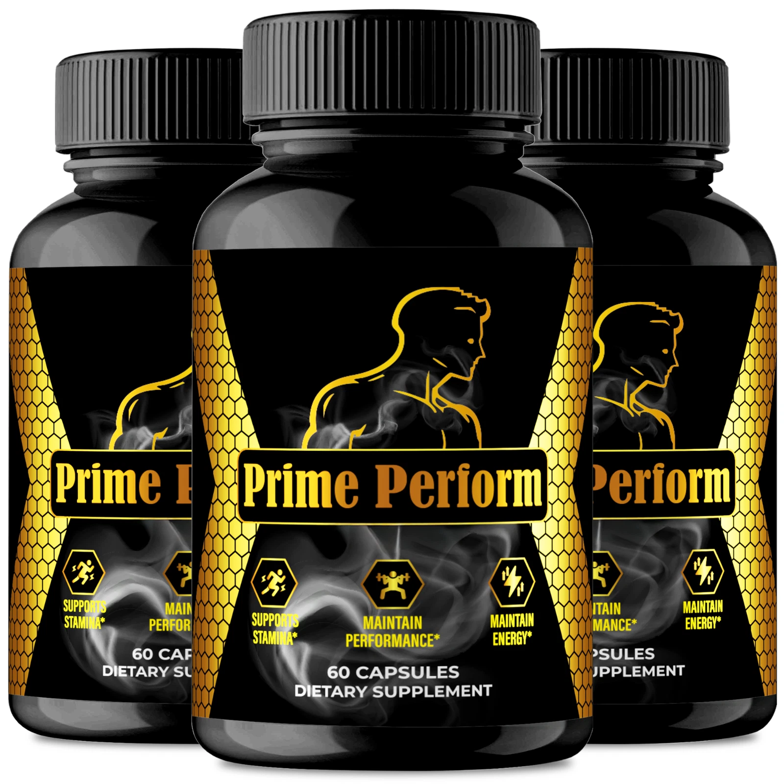(3 Pack) Prime Perform Men Capsules, PrimePerform Advanced Male Health Support