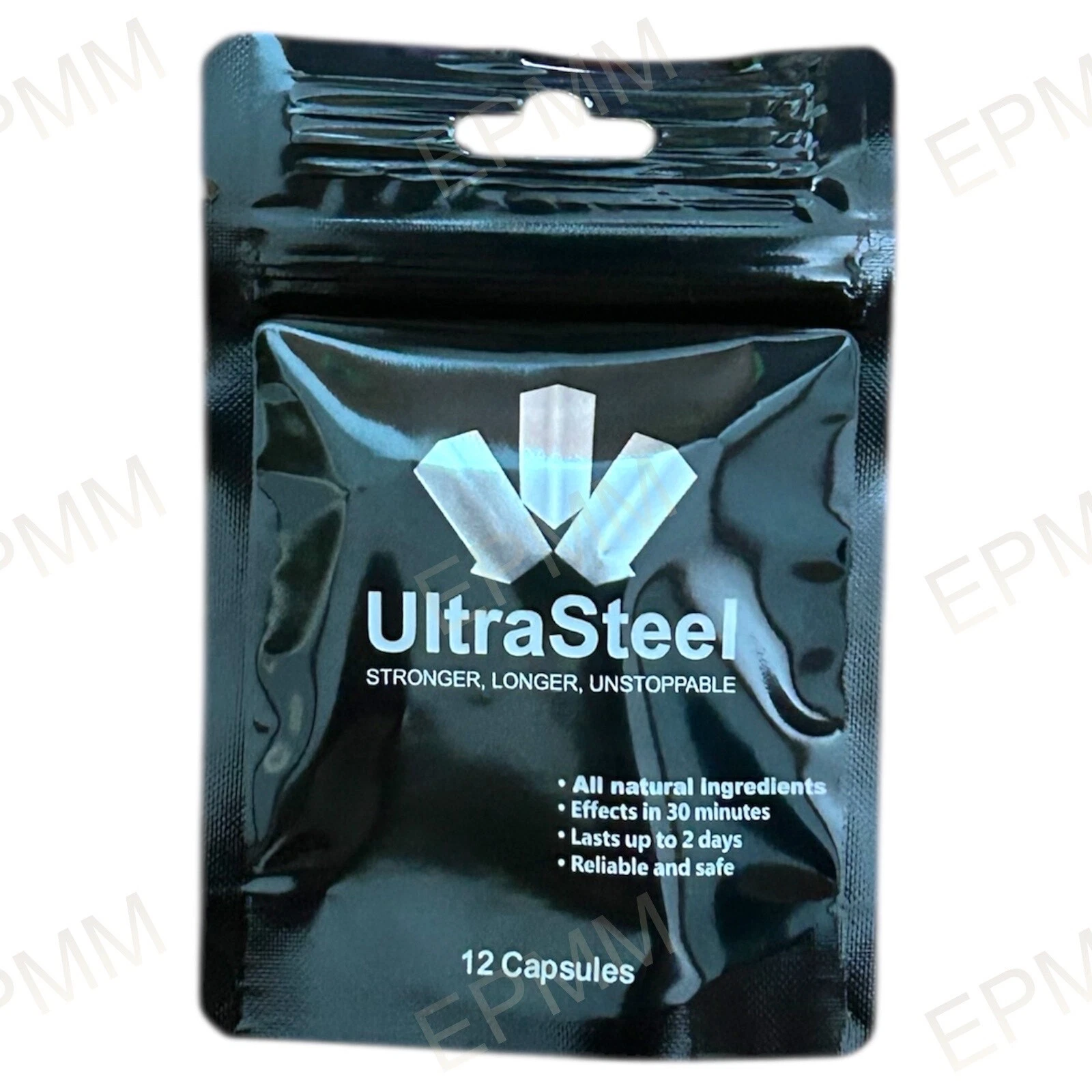 Ultra Steel Fast Acting Male Male Performance Enhancement 12 Pills