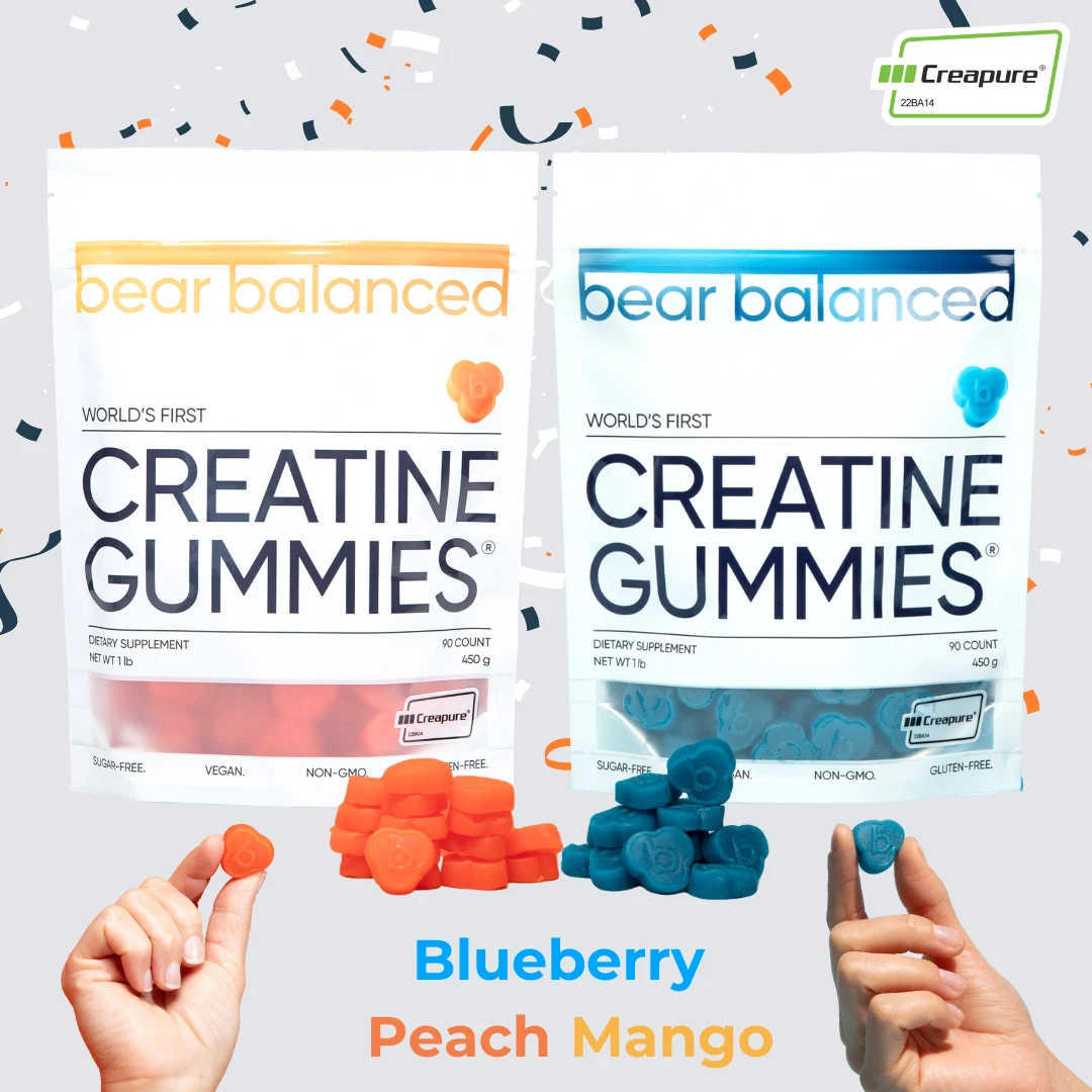 Bear Balanced - World's First Creatine Gummies for Strength, Focus, and Energy