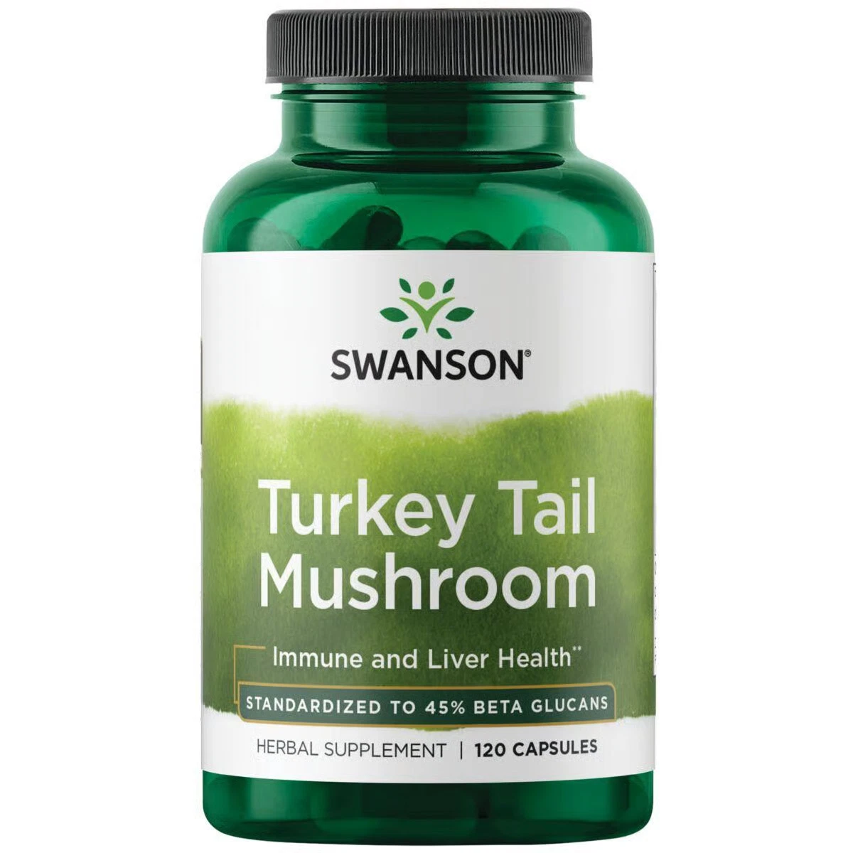 Swanson Turkey Tail Mushroom Extract, 500 g, 120 Count