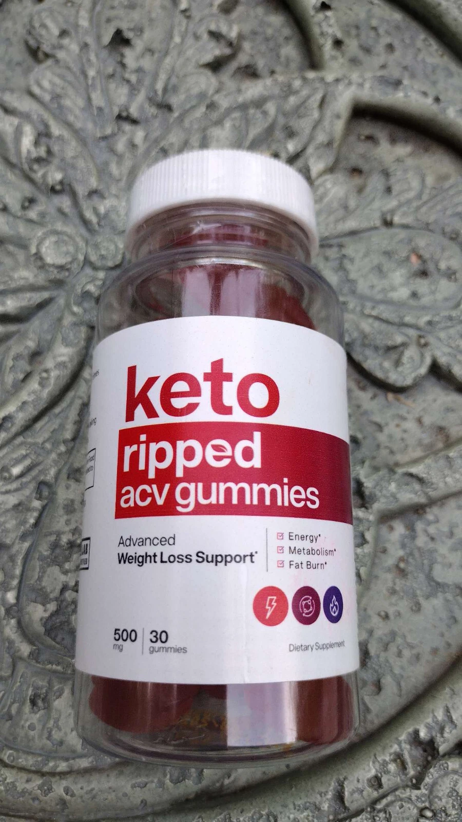 Keto Ripped ACV Gummies Advanced Weight Loss Support 30 Gummies
