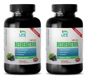 dietary supplement - RESVERATROL 1200mg - weight loss pills 2 Bottles