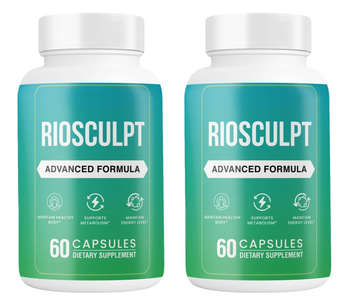 (2 Pack) RioSculpt Capsules for Weight loss, Premium Fat-Burning Formula Pills