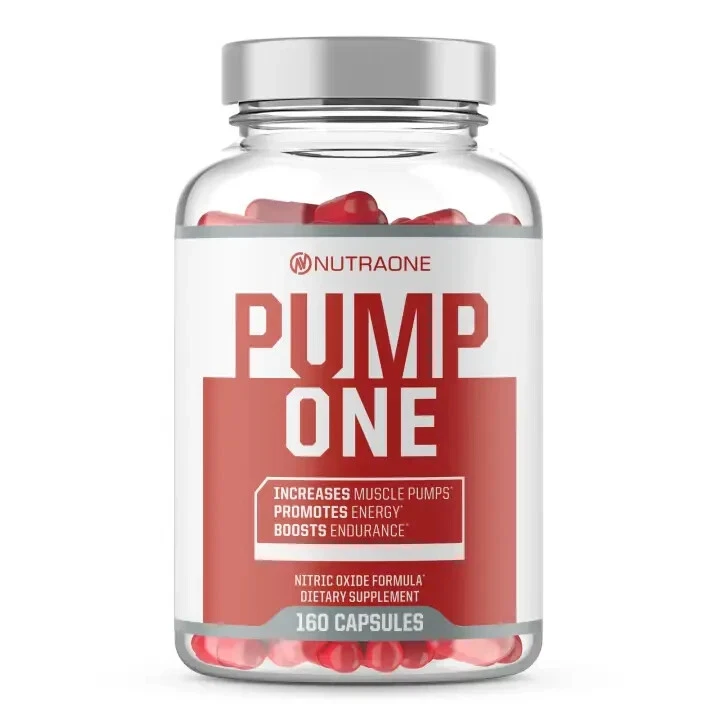 NUTRAONE NUTRITION PUMP ONE Advanced Nitric Oxide Formula 160 Capsules