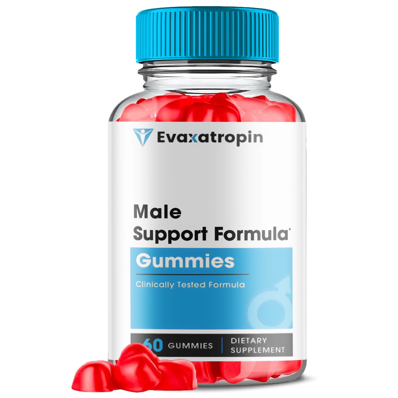 Evaxatropin, Evaxatropin Male Gummies for Men's Health and Vitality (60 Gummies)