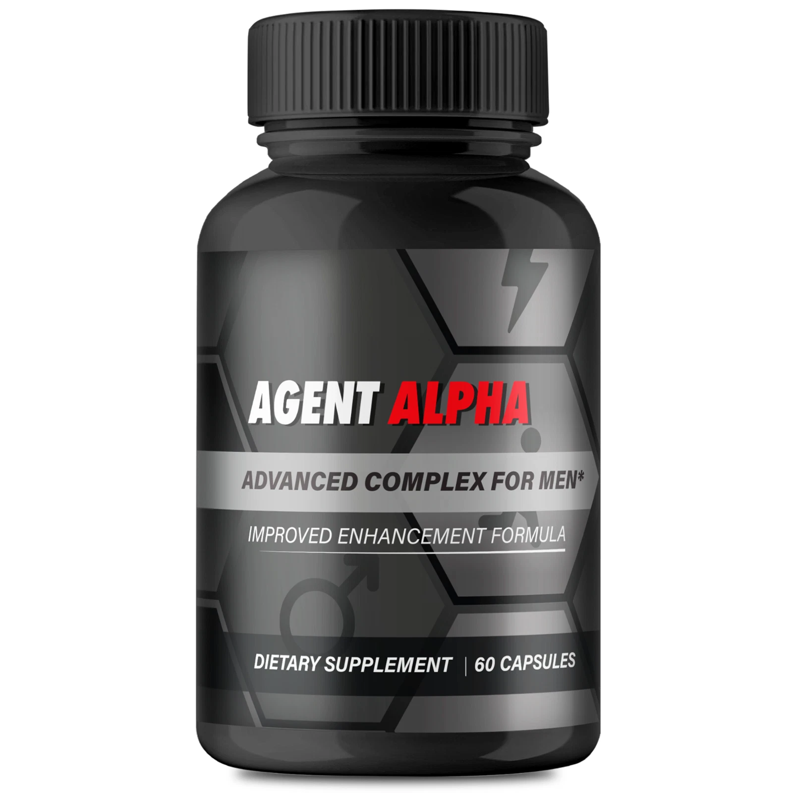 Agent Alpha Supplement for Men Virility, Male Performance Formula Pills 60ct