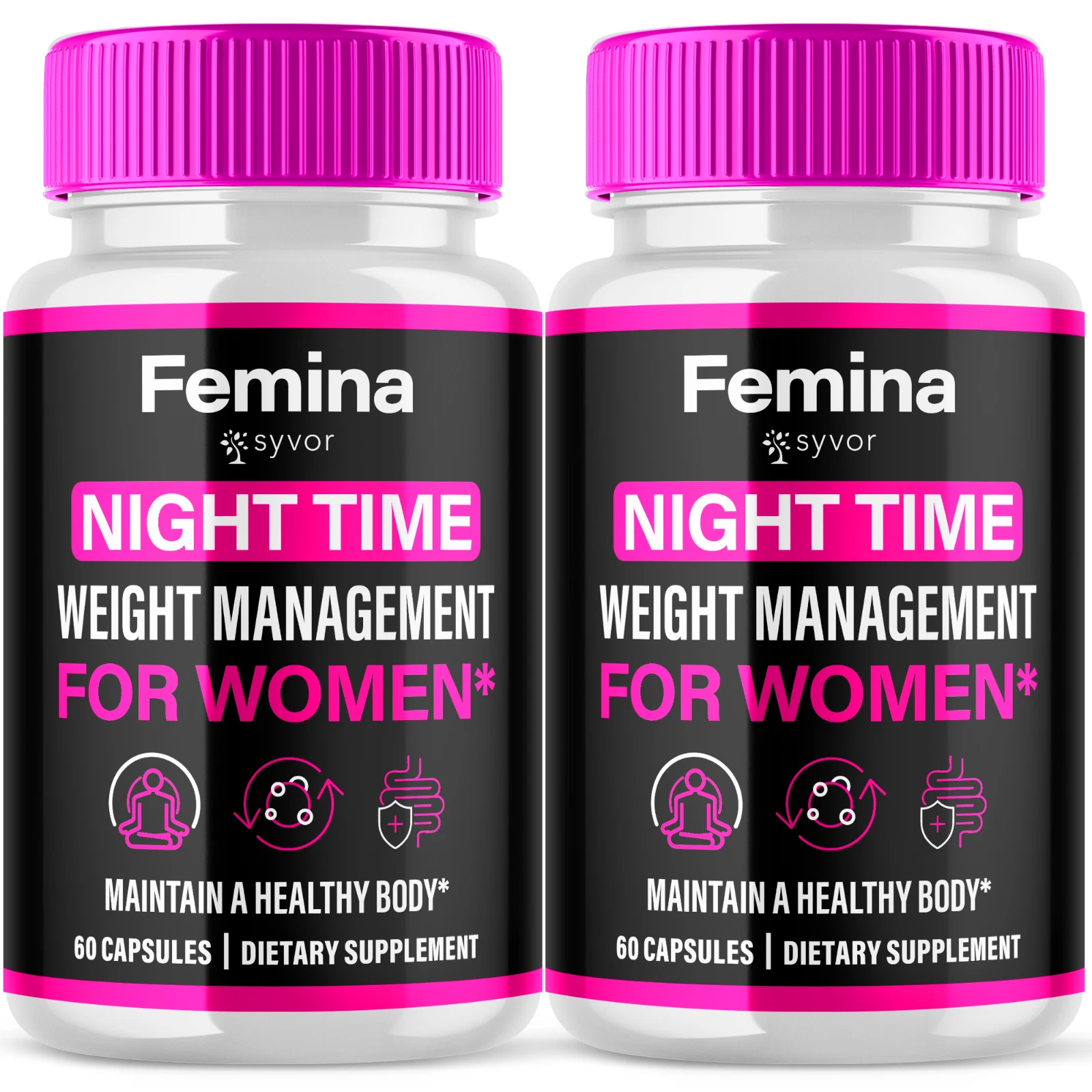 Femina for Women Advanced Weight Management Formula Supplement 120 Capsules