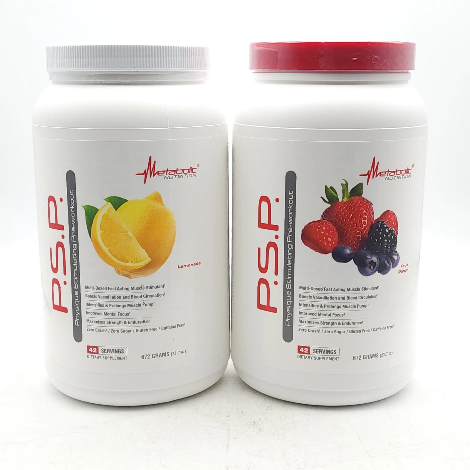 METABOLIC NUTRITION P.S.P. Energy Non-Stimulant Pre-Workout Supplement