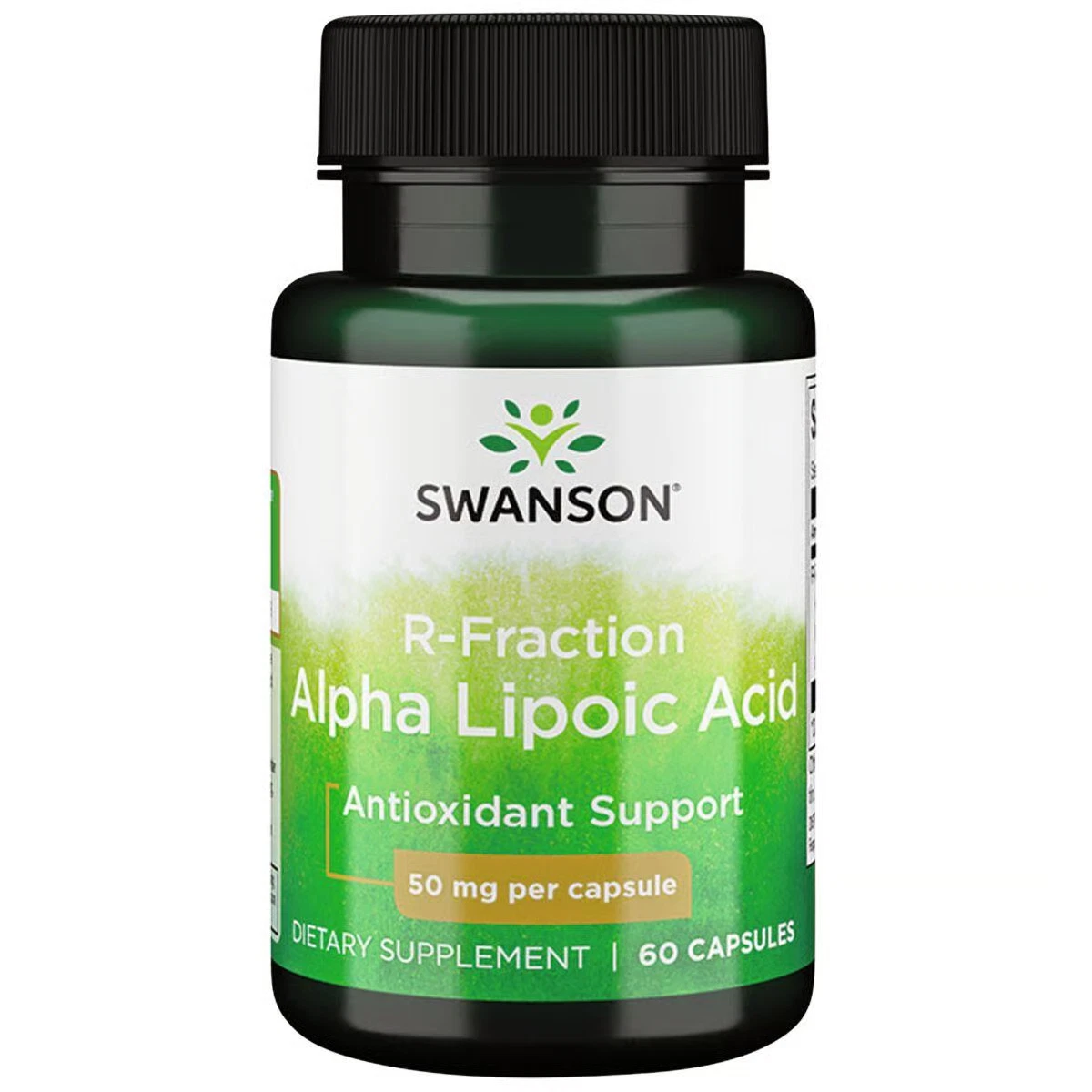 Swanson Regular Strength R-Fraction Alpha Lipoic Acid 50 mg 60 Capsules