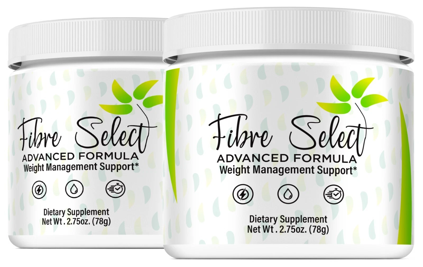 (2 Pack) Fibre Select Advanced Weight Loss Powder for Energy & Fat Burning