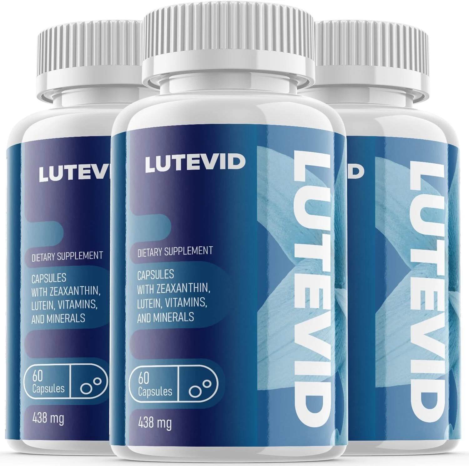 Lutevid Vision Pills - Lutevid For Eye & Vision Health ORIGINAL - 3 Pack