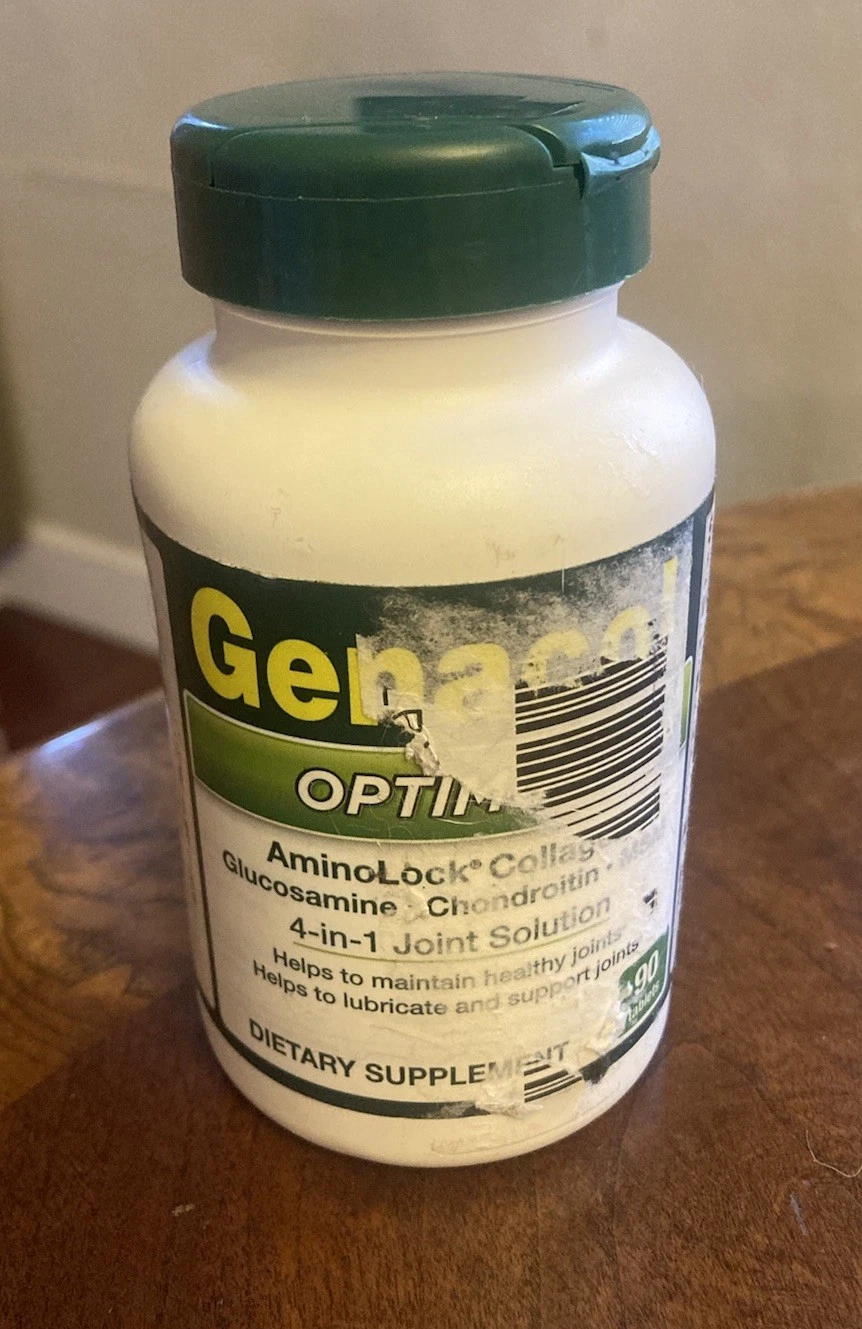 Chondroitin MSM and Collagen Peptides Genacol Optimum Joint Supplement