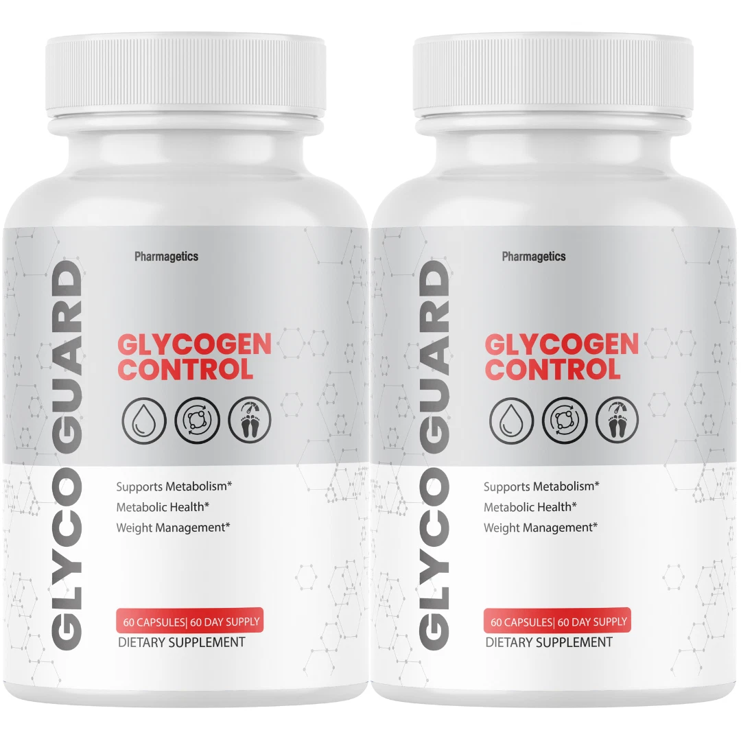 Glyco Guard Blood Sugar Support & Glycogen Control Supplement - 2 Bottles