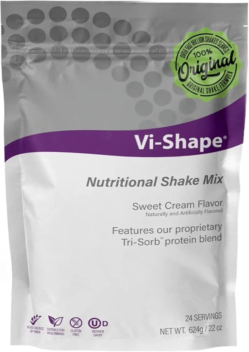 Vi Shape Original Nutritional Shake Mix Sweet Cream 22 Ounce (Pack of 1)