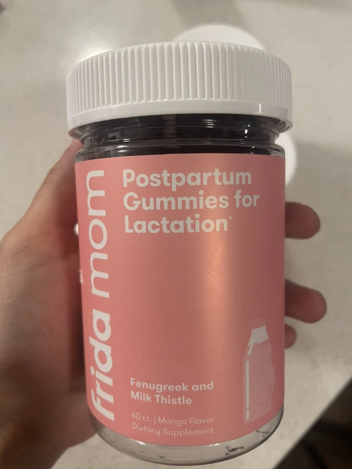 Lactation Gummies w/ Fenugreek, Milk Thistle - Frida Mom 60ct