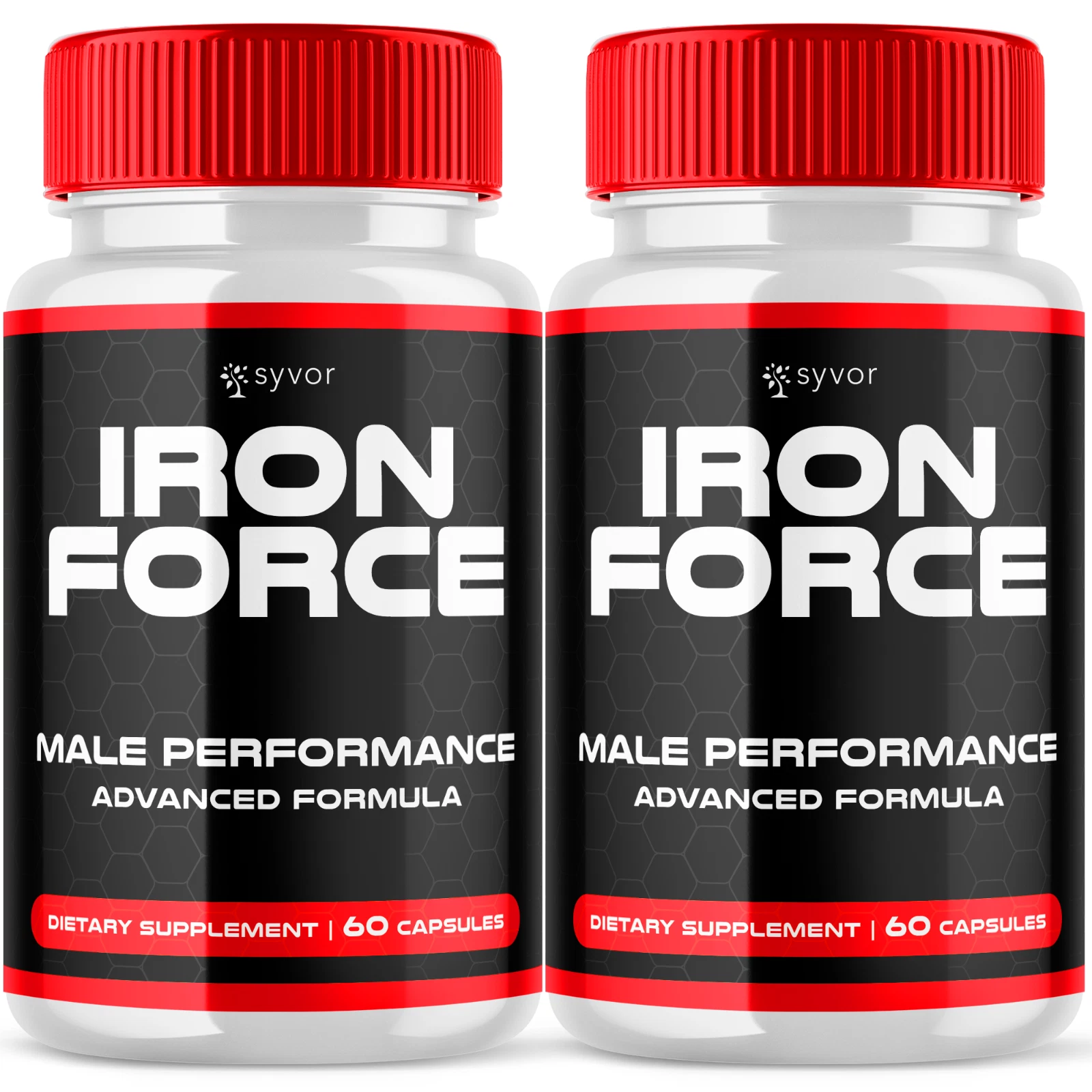 Iron Force Advanced Supplement for Men with Natural Ingredients 120 Capsules