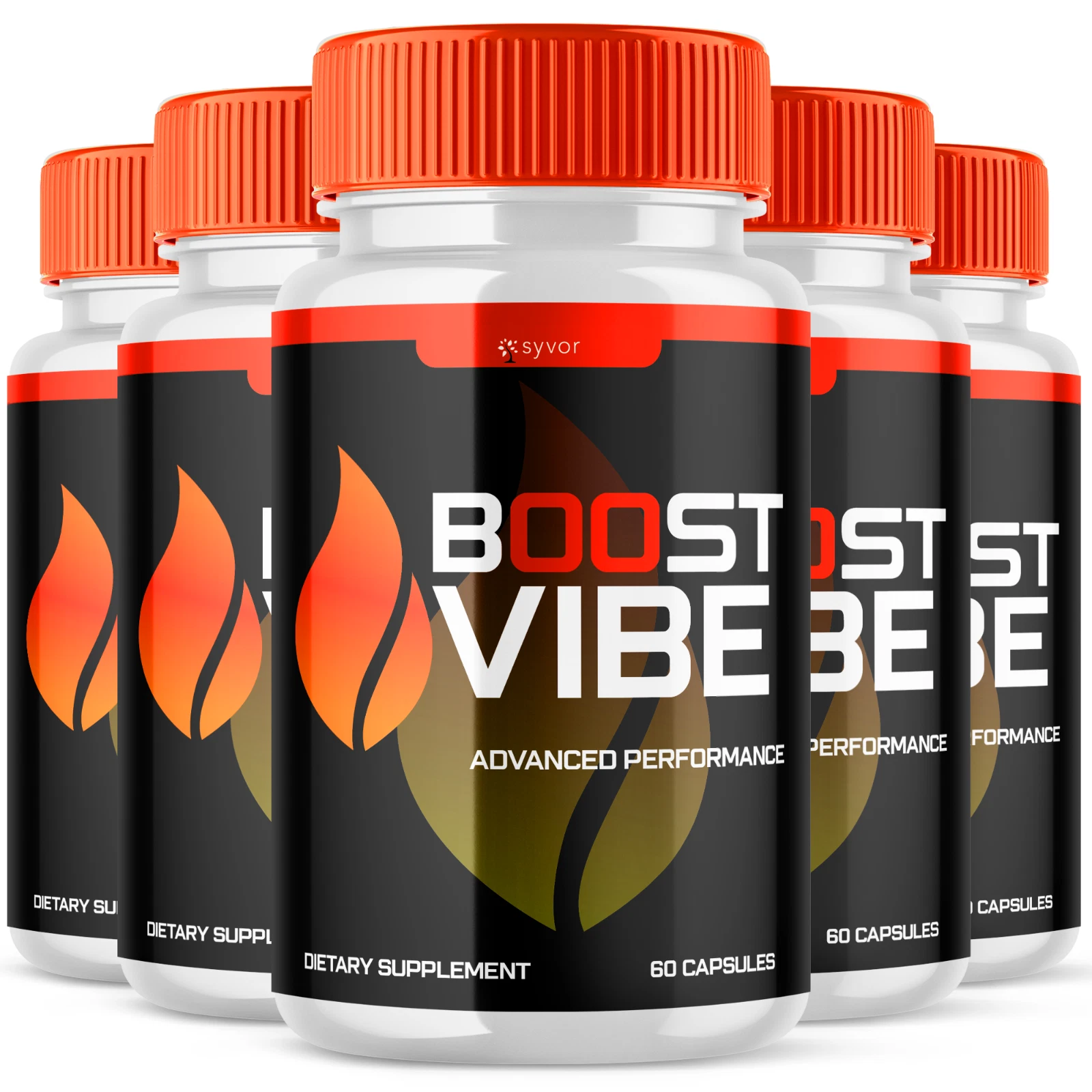 Boost Vibe for Men Advanced Vitality Support Formula Supplement 300 Capsules