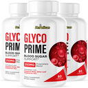 Glyco Prime- Blood Sugar Support- 3 Bottles- 180 Capsules