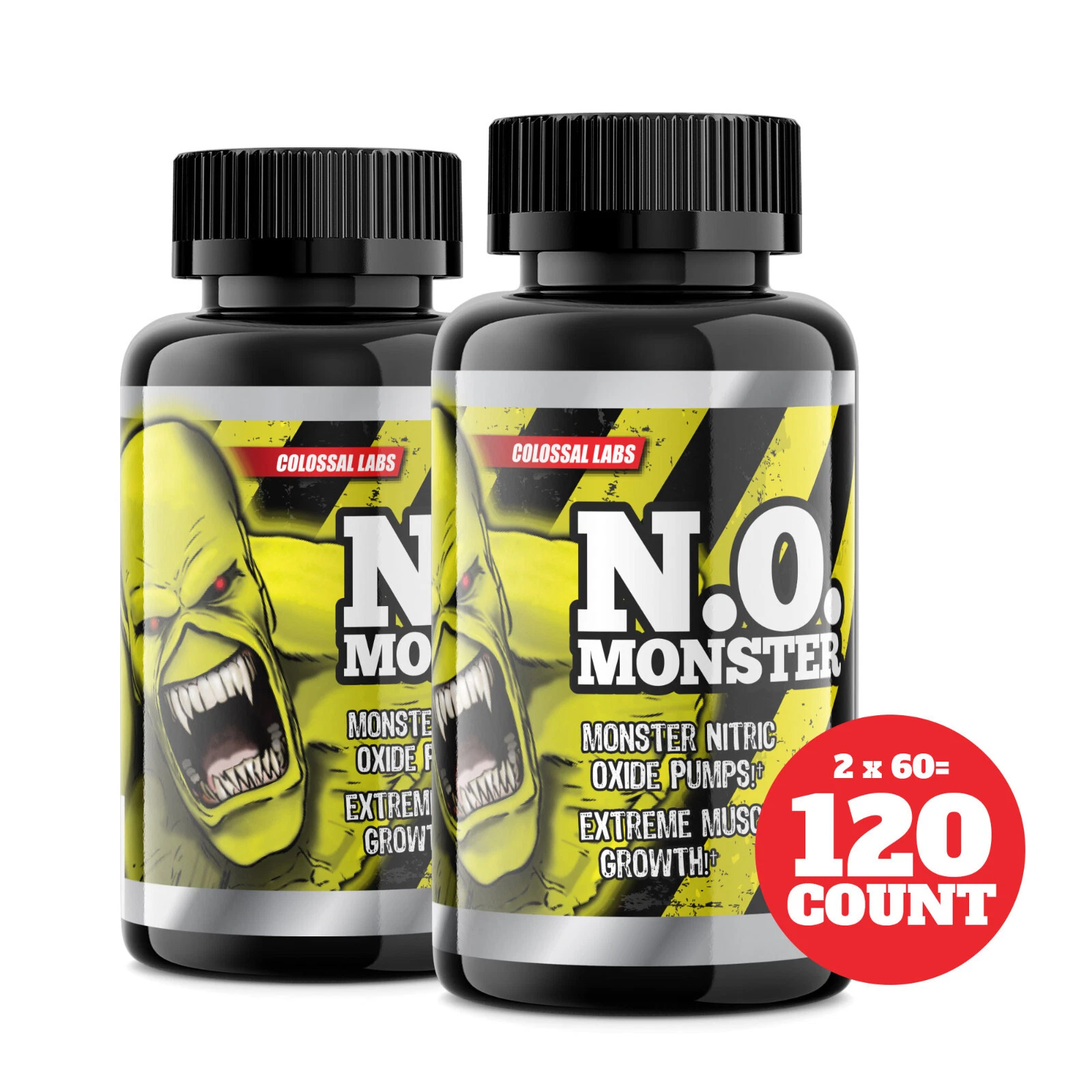 Monster Test Nitric Oxide – Energy, Gains & Recovery Pre Workout 2PK