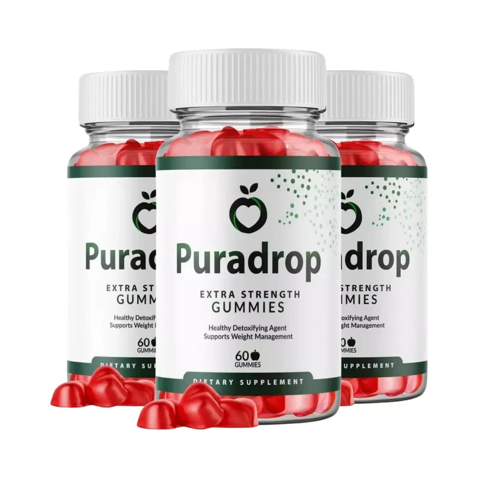 PuraDrop Extra Strength Gummies Weight Management Support (180 Gummies) 3-Pack
