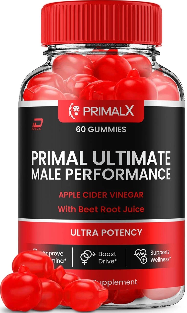 (1 Pack) Primal Ultimate Gummies for Men-PrimalX Vitamin B12, PrimalUltimate