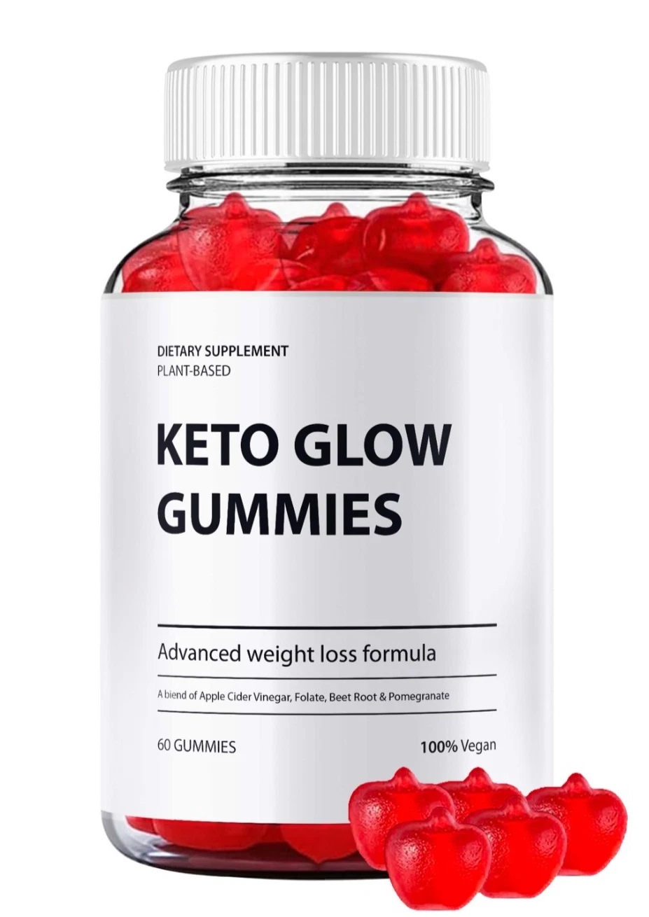 (1 Pack) Keto Glow Keto ACV Weight Loss Gummies, KetoGlow Gummies for Energy
