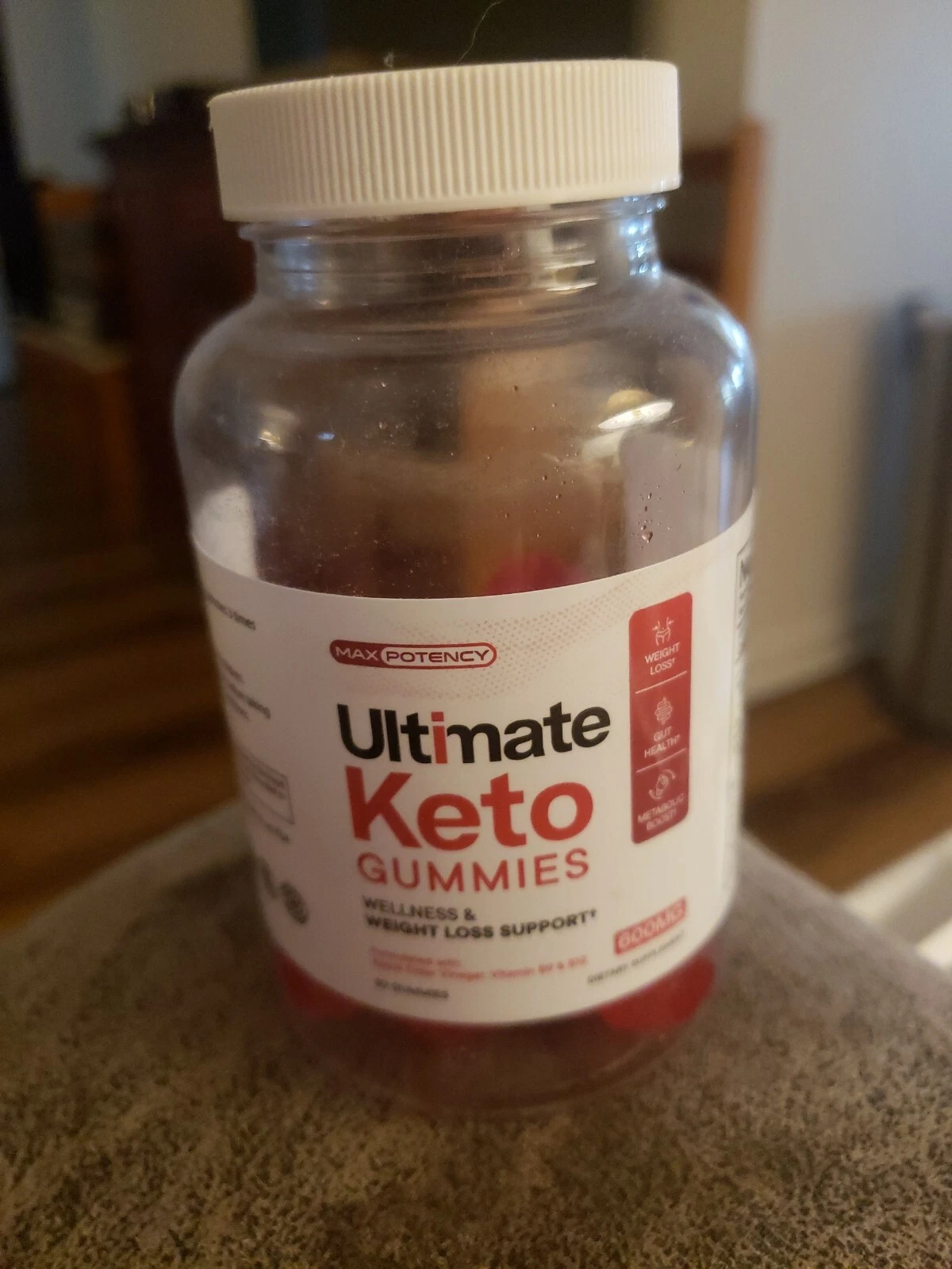 Ultimate Keto ACV Gummies, 30 Gummies, Weight Loss, One Month Supply