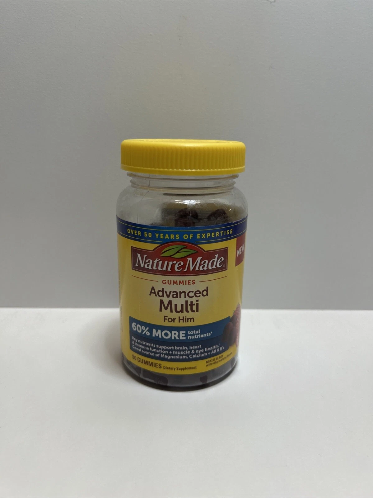 NEW Nature Made Advanced Multi For Him Gummies Supplement SEALED 2026