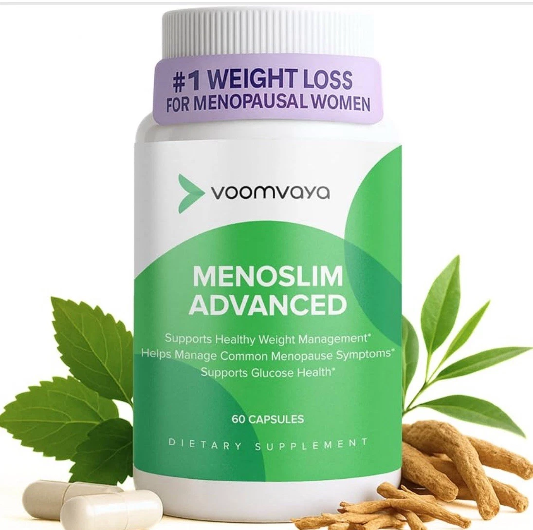 MenoSlim Menopause Weight Loss Supplement for Women Actiponin 60 capsules
