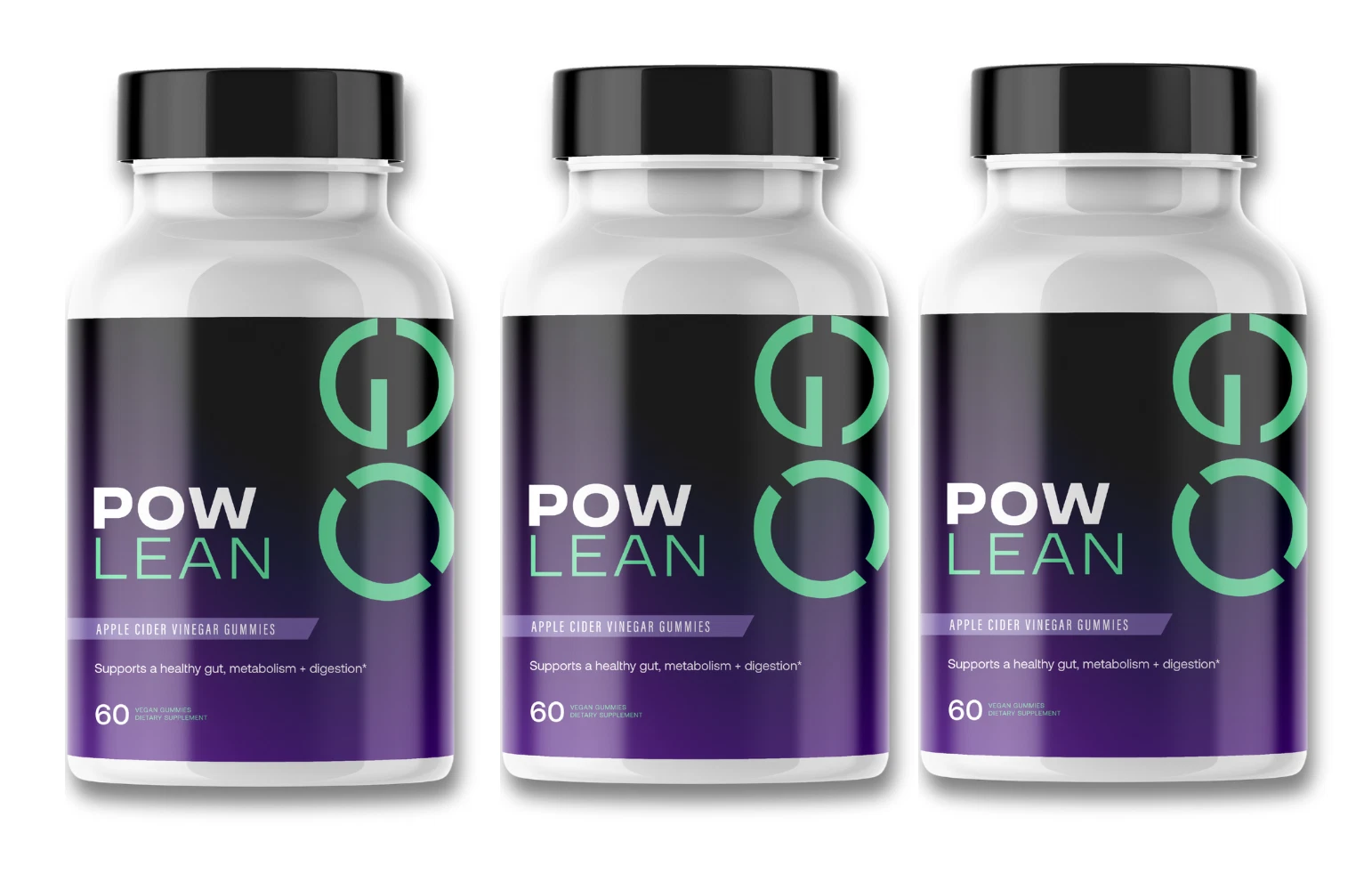 Govvi GO POW Lean 3-Pack Total 180 caps - EXP: 12/2026