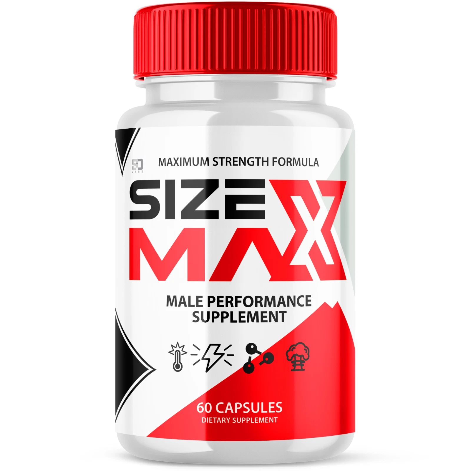 SizeMax - Boost Energy and Vitality Male Pills 60 Capsules