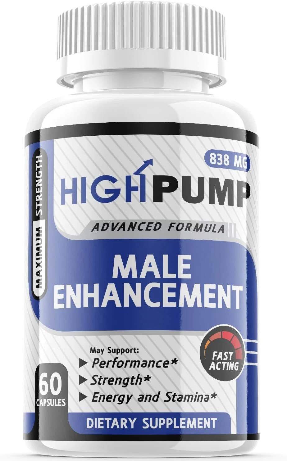 High Pump Men Pills - High Pump Male Vitality Support Supplement OFFICIAL -1Pack