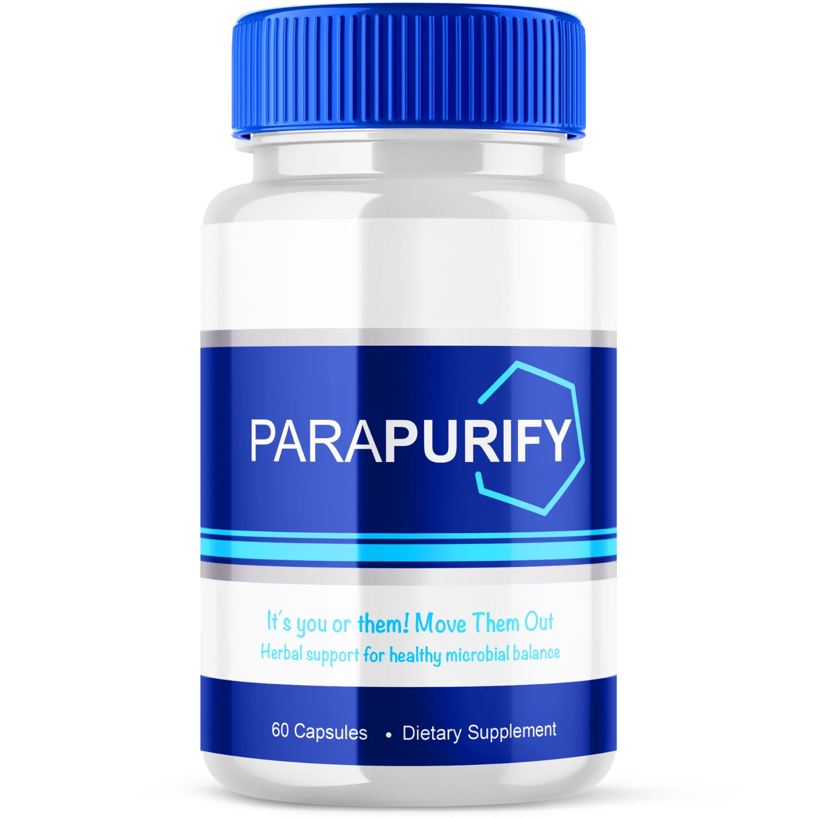 Parapurity Natural Cleanse Advanced Gut Support Vitamin Supplement 60 Capsules